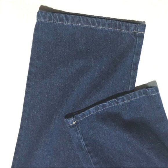 White Stag Women's Jeans Dark Wash Elastic Waist Size 8 - Picture 4 of 7